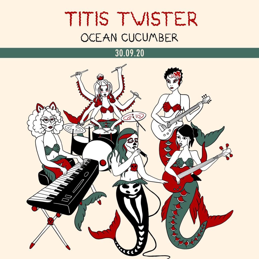 Mubaza - Titis Twister presenta su primer EP: Ocean Cucumber